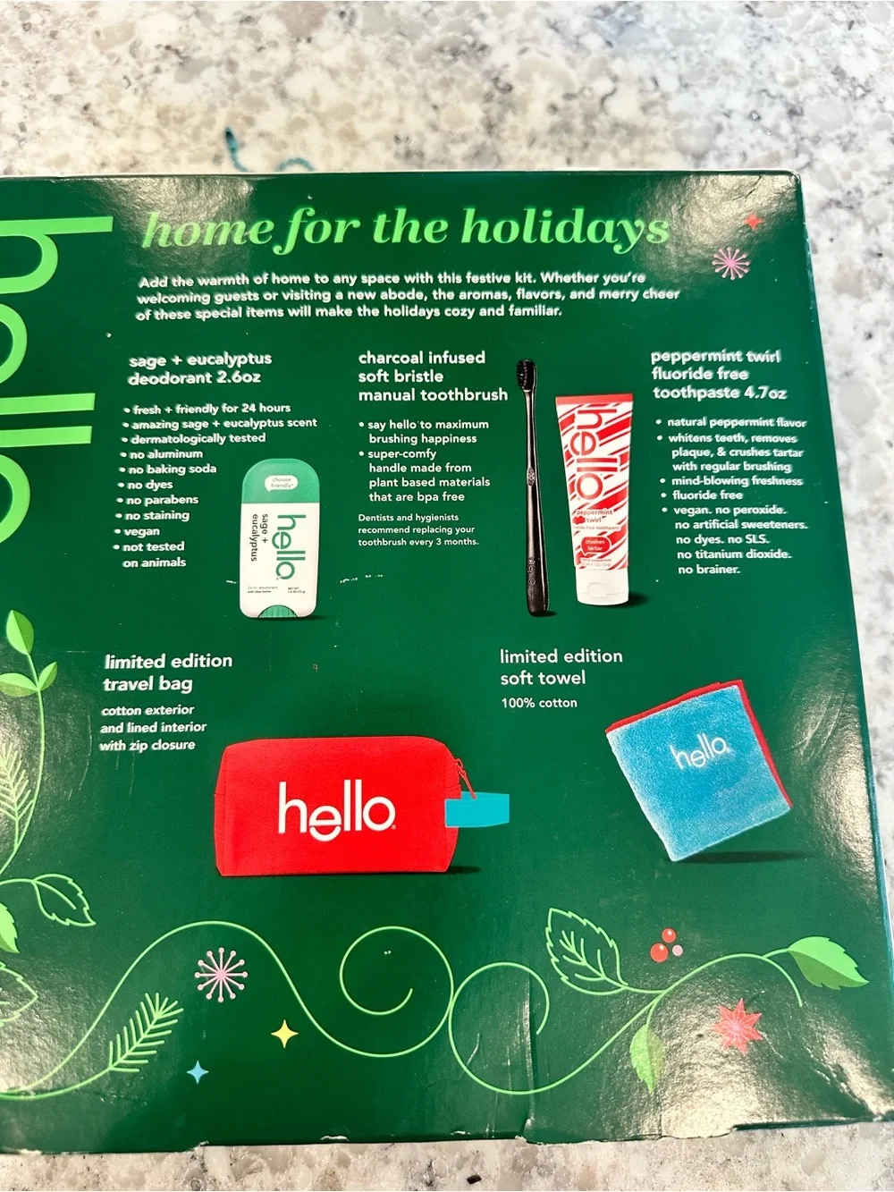 hello brand Travel personal care Kit